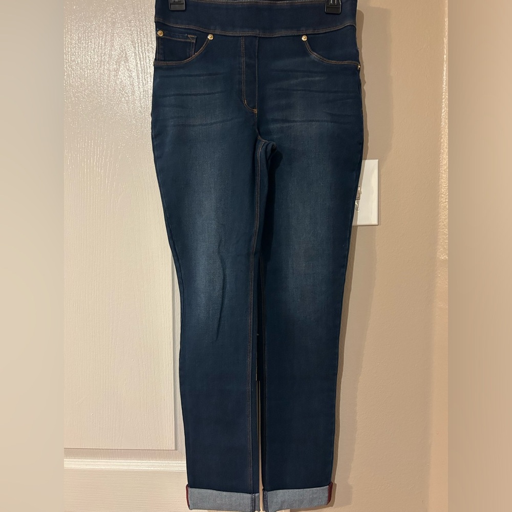 Investments Slim Factor Skinny Cuff Legging Jeggings Jeans
Size Small NWOT